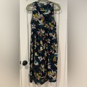 Wilfred Multicolor Floral Cotton Midi Dress